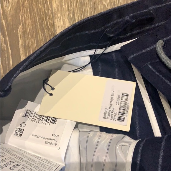 SOLD Suit supply pleated trousers - Picture 3 of 6